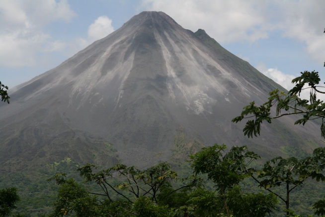 volcano in Costa Rica taken during student expedition to Costa Rica