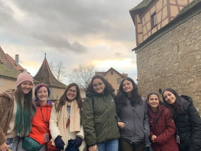 Grupo de estudiantes de secundaria de Costa Rica en Baviera, Alemania