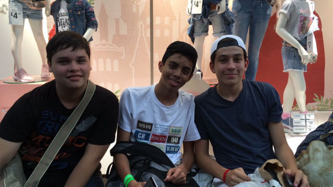 tres estudiantes de costa rica en londres